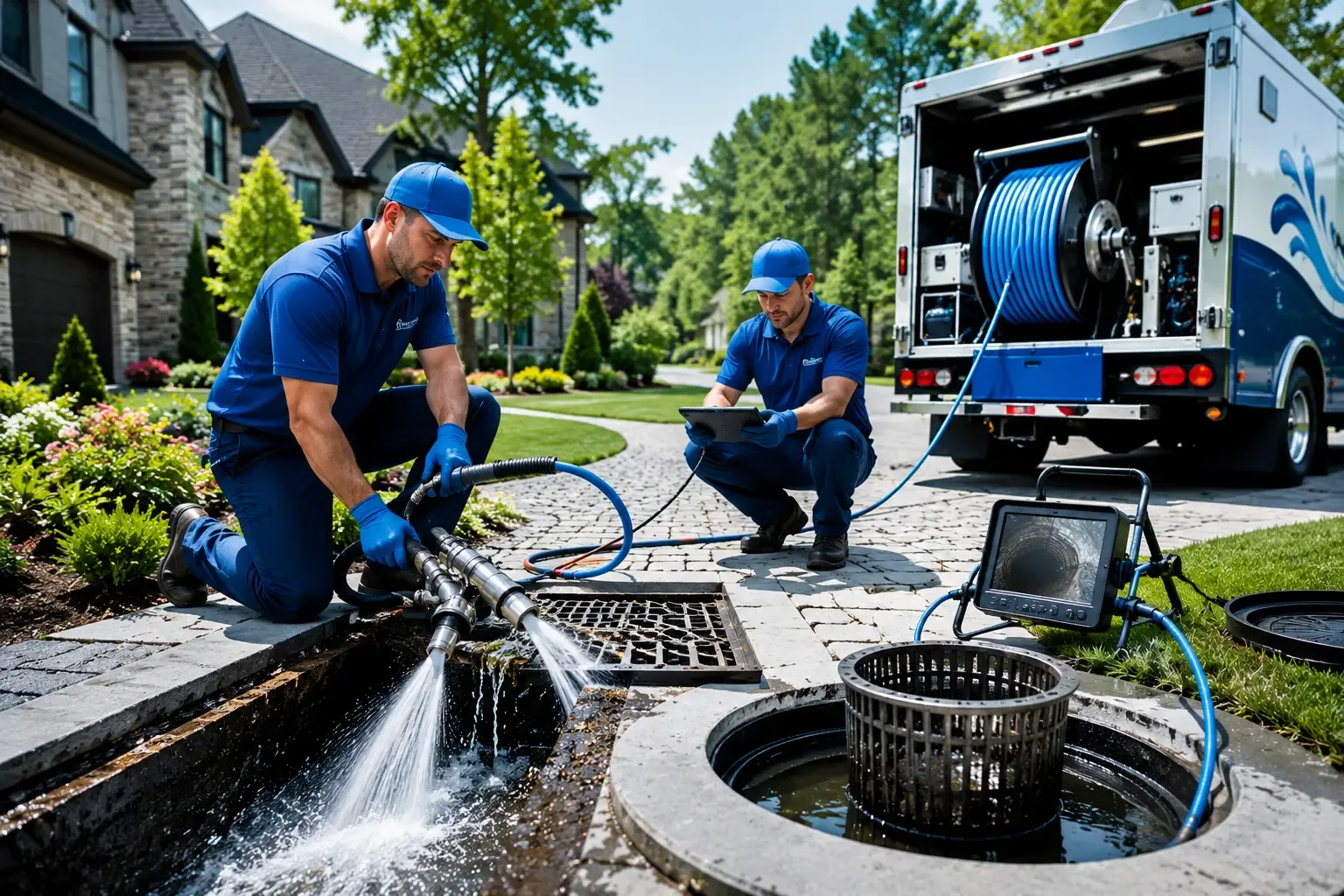 Local outdoor drain cleaning professionals in Wakeman, OH