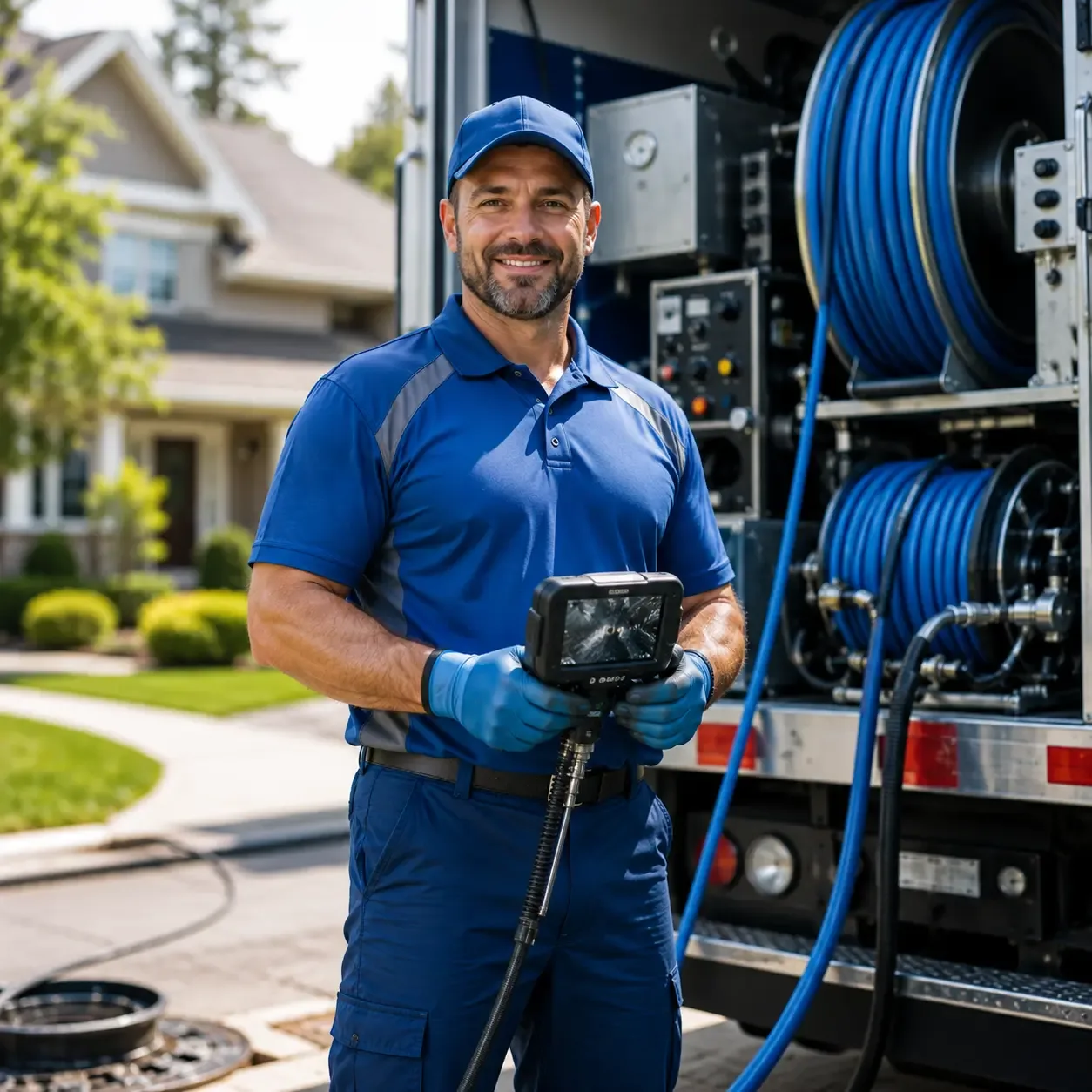 Local outdoor drain cleaning specialists in Wakeman, OH